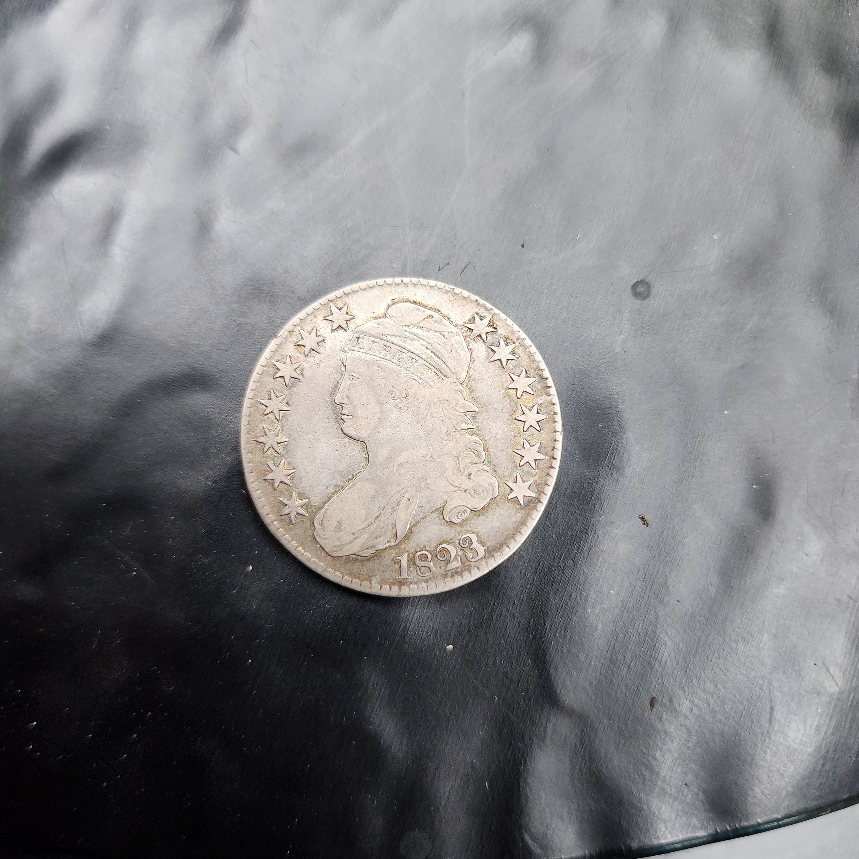 1823 Capped Bust Half Dollar O-110a R3 VF-EF Condition, Nice Coin 🌟 - Picture 1 of 3