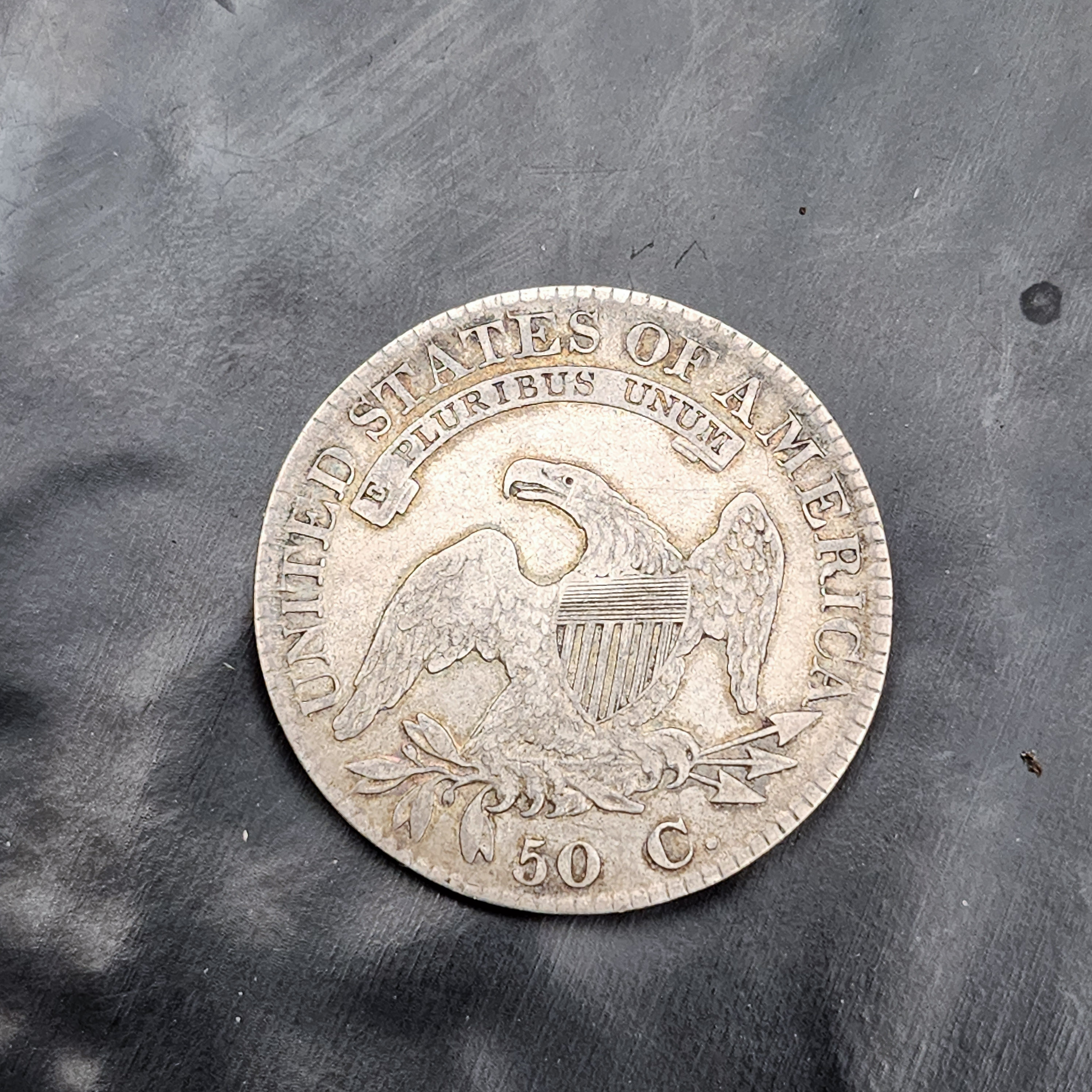 1823 Capped Bust Half Dollar O-110a R3 VF-EF Condition, Nice Coin 🌟 - Picture 3 of 3