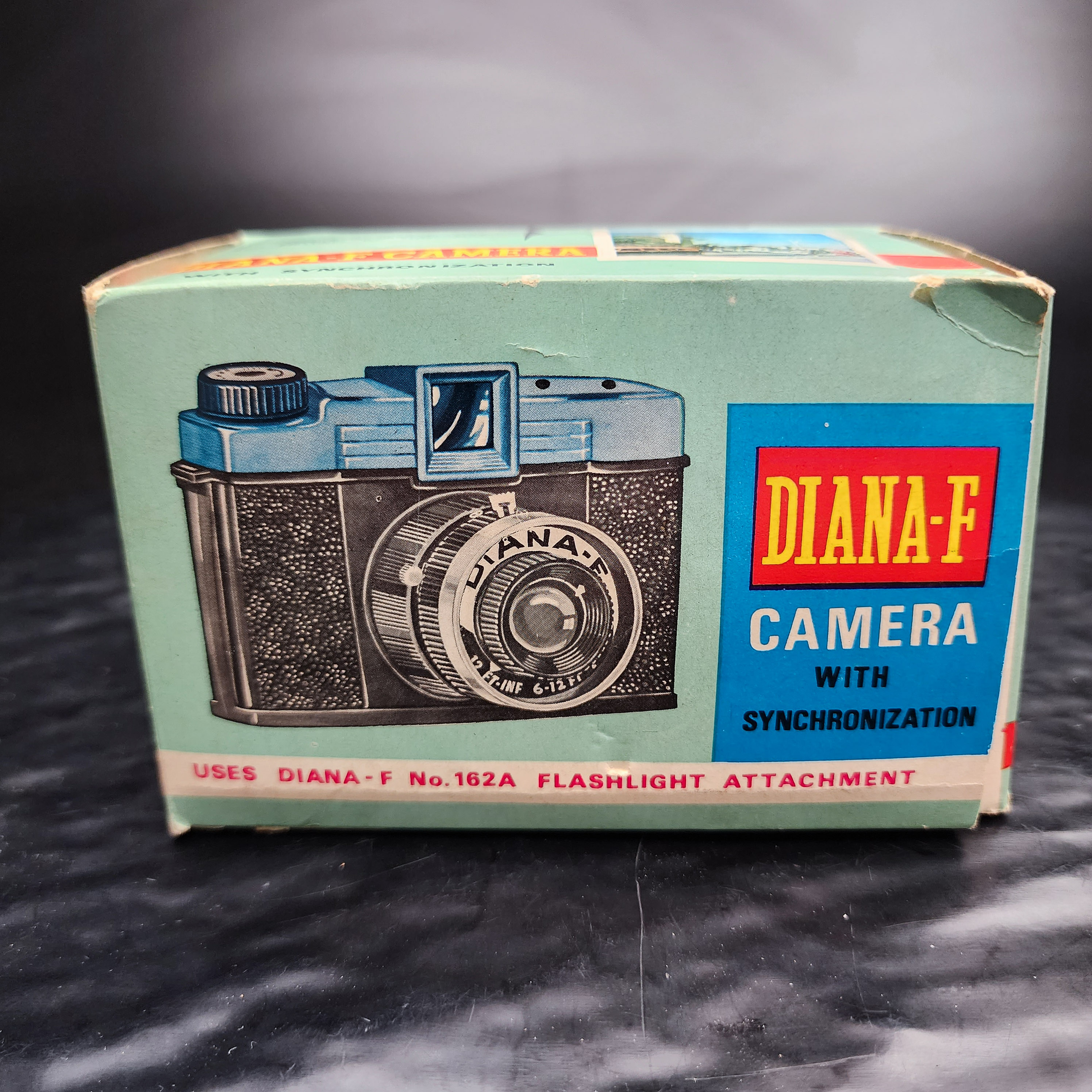 Diana-F Camera with Synchronization, Box & Manual, Vintage Film