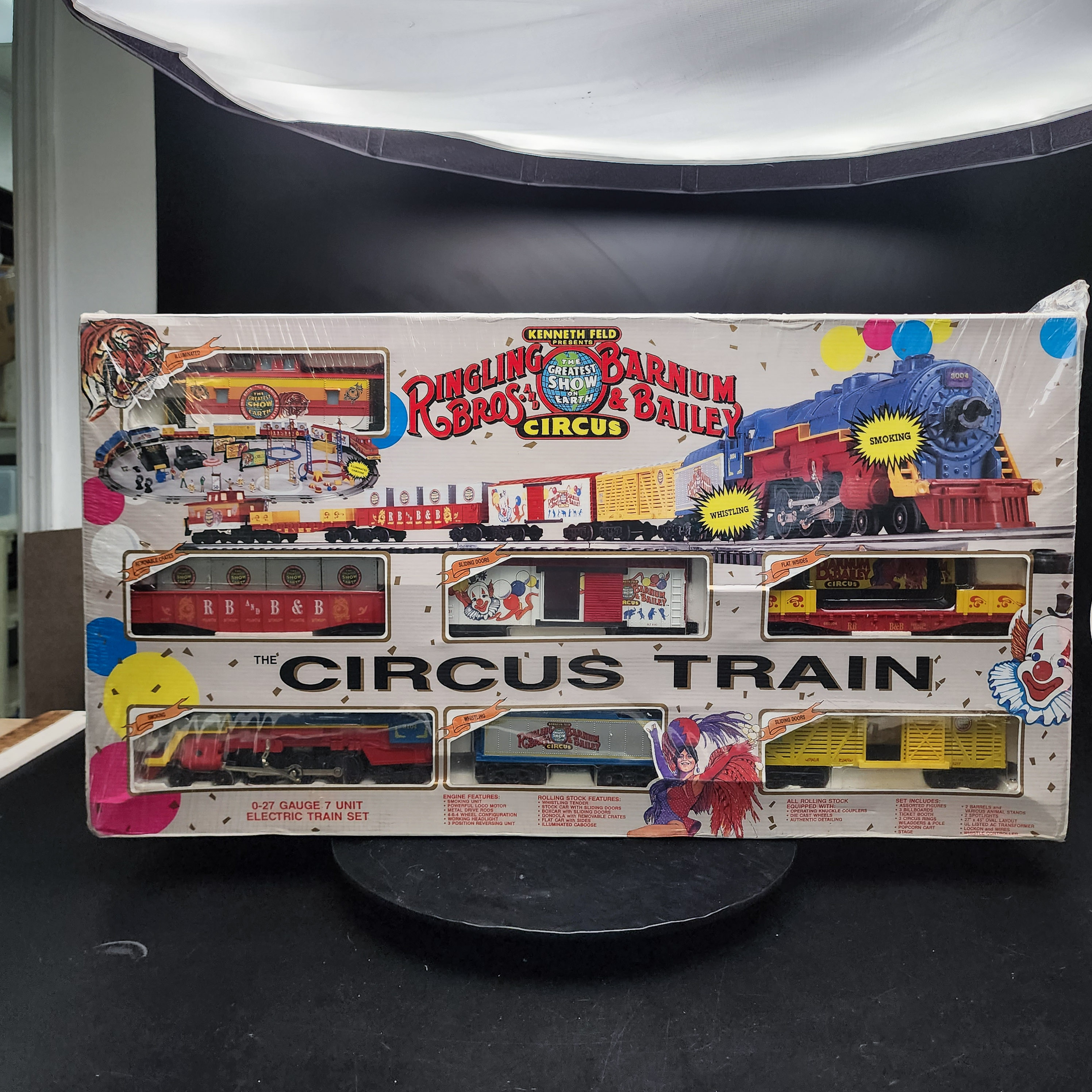 K-Line 1311 Ringling Bros. Barnum & Bailey Circus Train Set Sealed