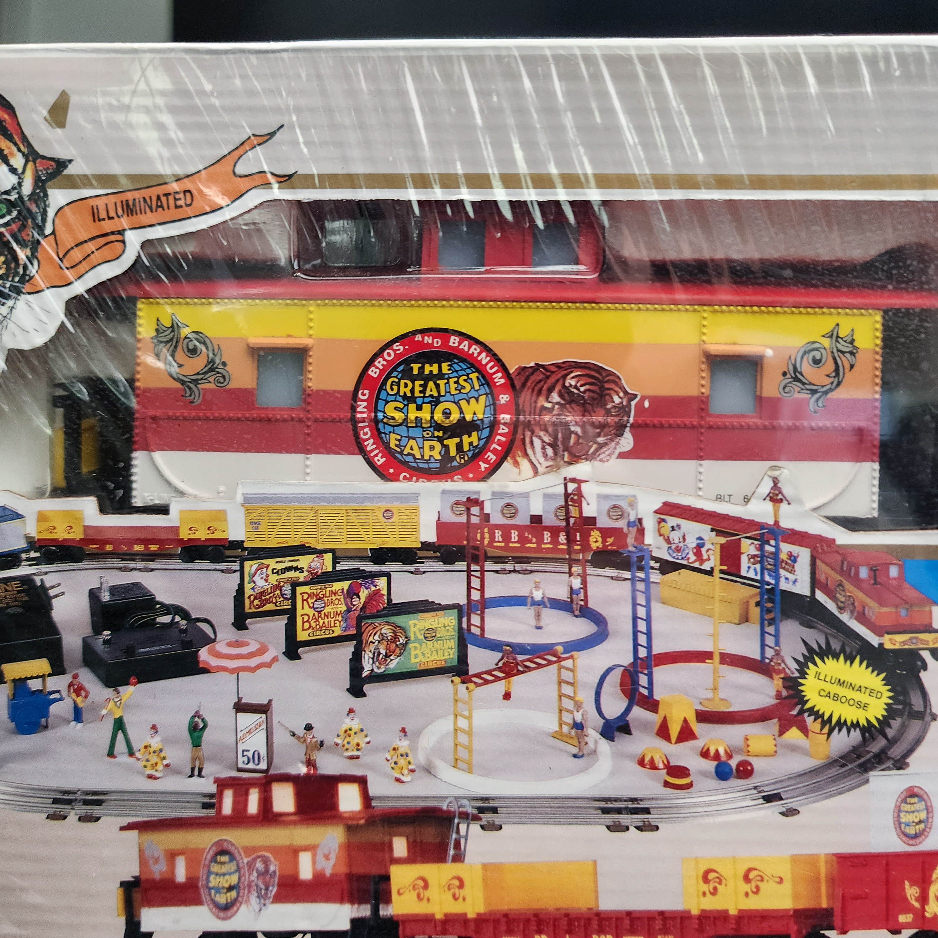 K-Line 1311 Ringling Bros. Barnum & Bailey Circus Train Set Sealed