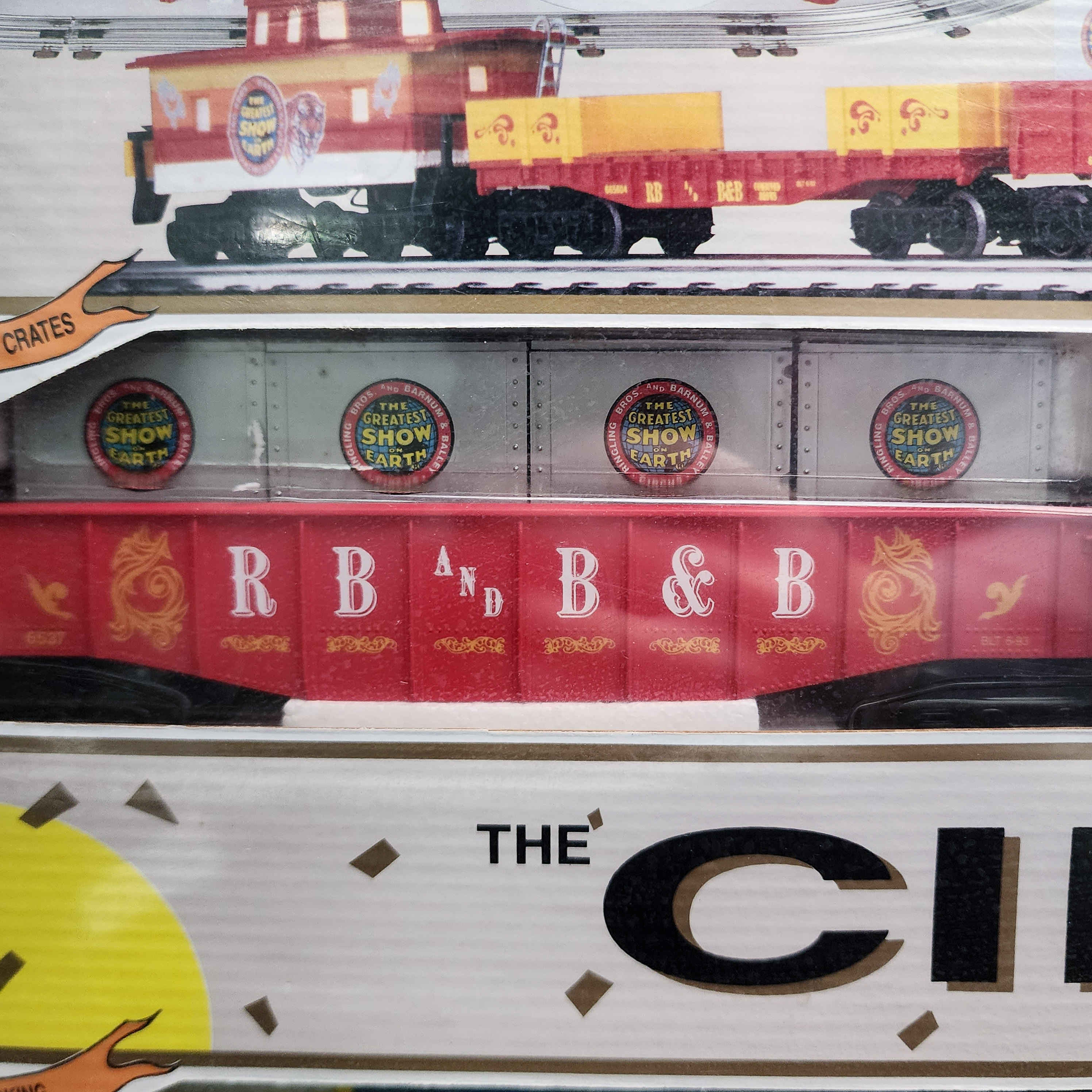 Ringling Bros Circus Train Set